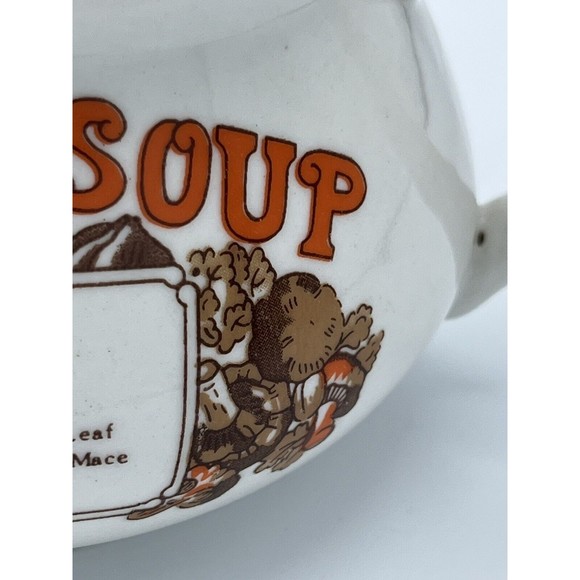 Vintage Chicken Soup Mug Dat'l Do It Recipe Ceramic Mug Cup With Recipe On Front - Picture 7 of 13